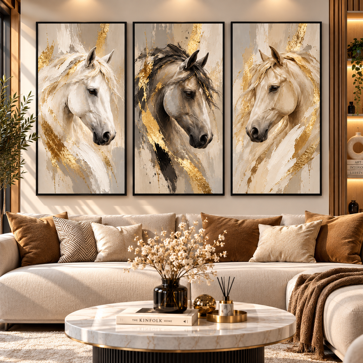 Tableaux triptyque