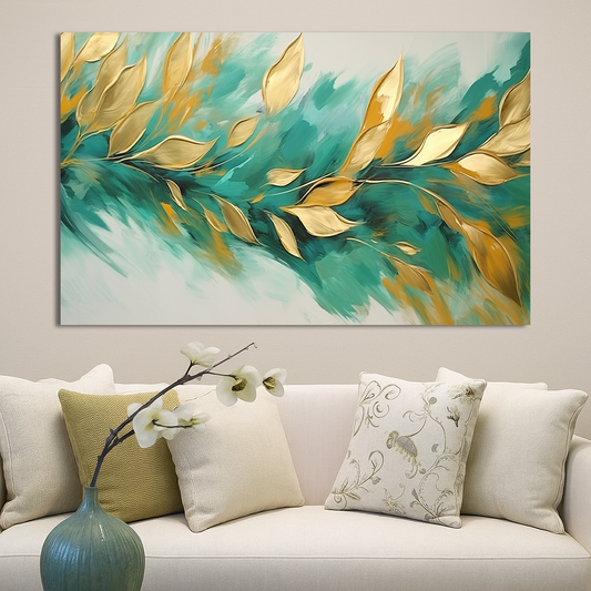 Tableau décoratif florale  -Luminous PROMO