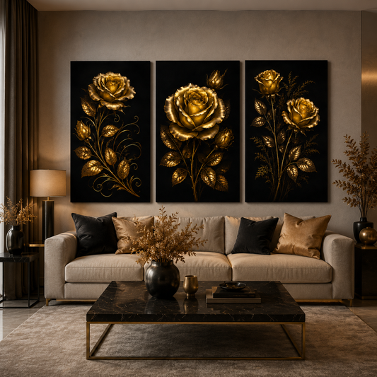Tableau décoratif florale  - Prestige