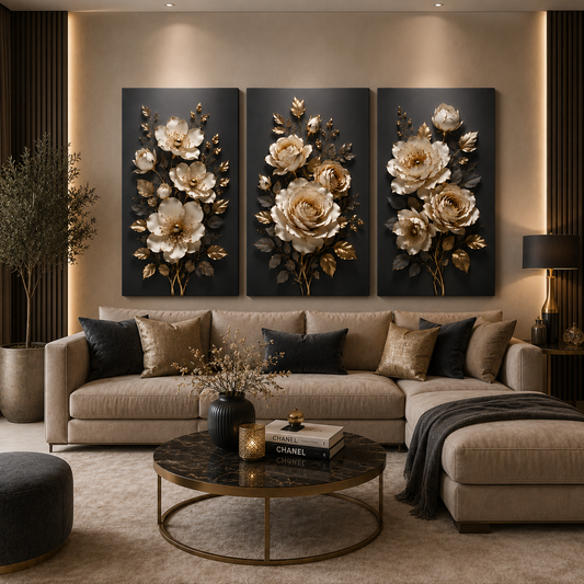 Tableau décoratif florale  - Majesté
