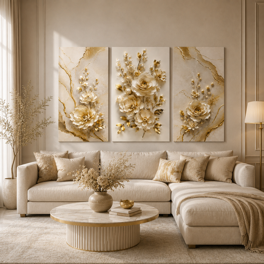 Tableau décoratif florale  - Grâce Florale