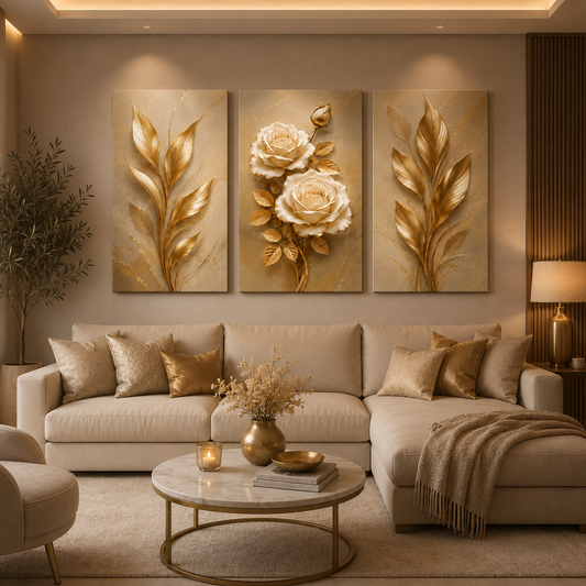 Tableau décoratif florale  - Élégance Naturelle
