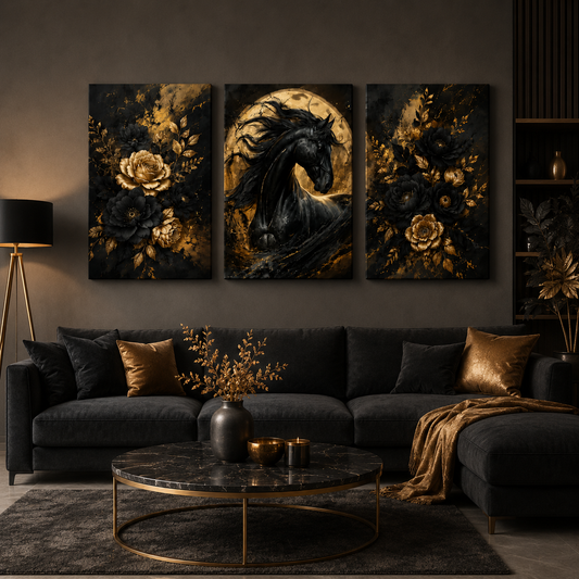 Tableau décoratif florale  - Douce Élégance