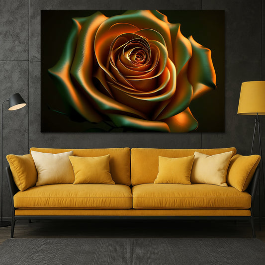 Tableau décoratif florale - Roses - "Poésie"