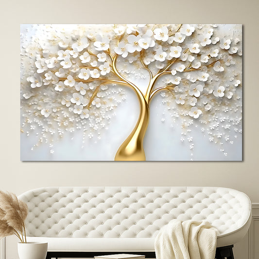 Tableau décoratif florale - Cadre américain "Luxuriant