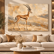 Tableau Gazelle Grâce Sauvage