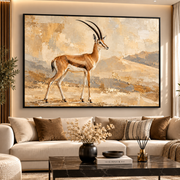Tableau Gazelle Grâce Sauvage