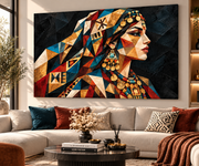 Tableau Femme Amazighe Moderne