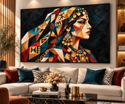 Tableau Femme Amazighe Moderne