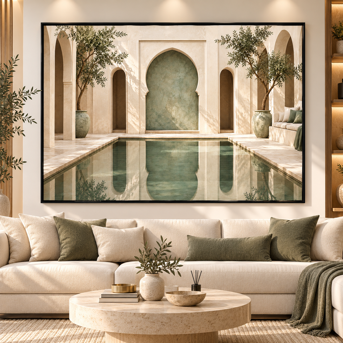 Tableau Riad Sérénité Marocaine