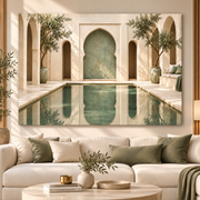 Tableau Riad Sérénité Marocaine