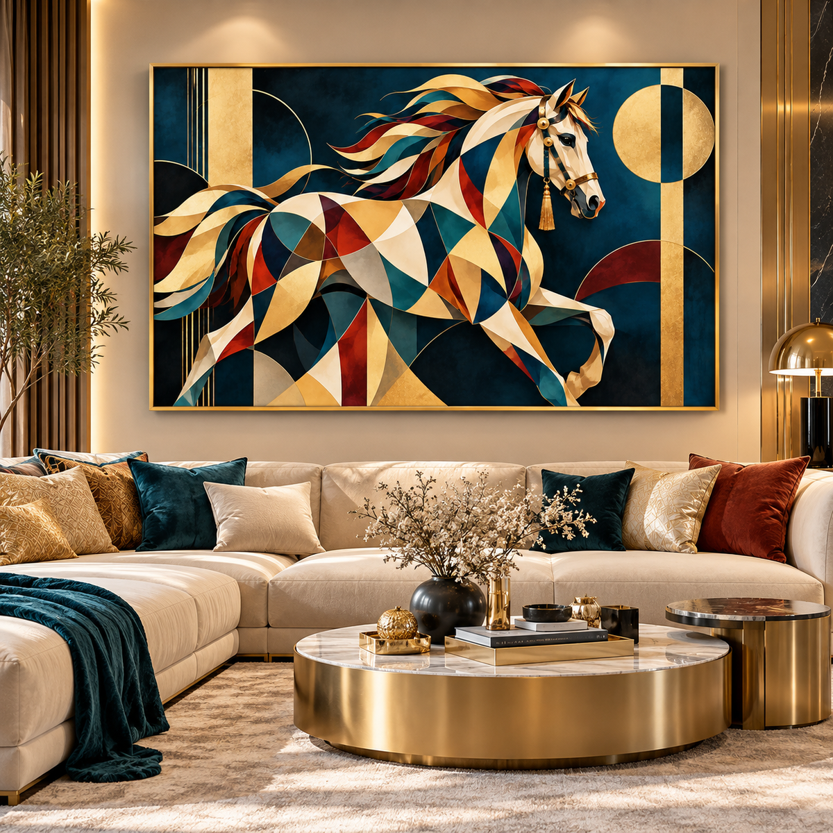 Tableau Cheval Élégance Royale
