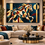 Tableau Cheval Élégance Royale