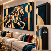 Tableau Cheval Élégance Royale
