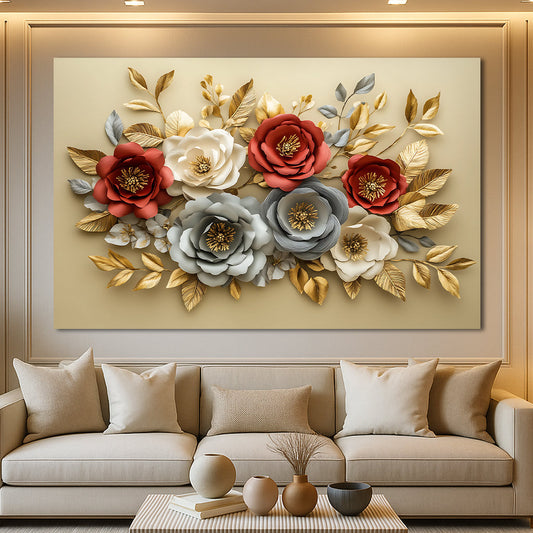 Tableau décoratif florale  -Fascination PROMO