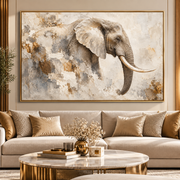 Tableau Éléphant Force Majestueuse