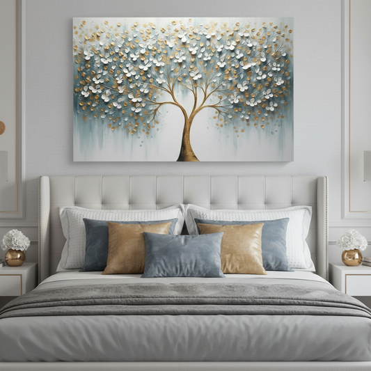 Tableau décoratif florale  -rêveur