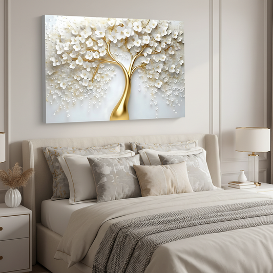 Tableau décoratif florale - Cadre américain "Luxuriant