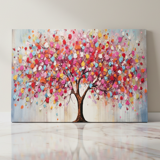 Tableau décoratif florale  - Cadre américain "Émerveillement" NEW