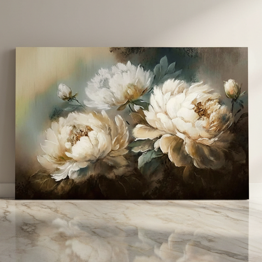 Tableau décoratif florale - Peonies - "Magique NEW