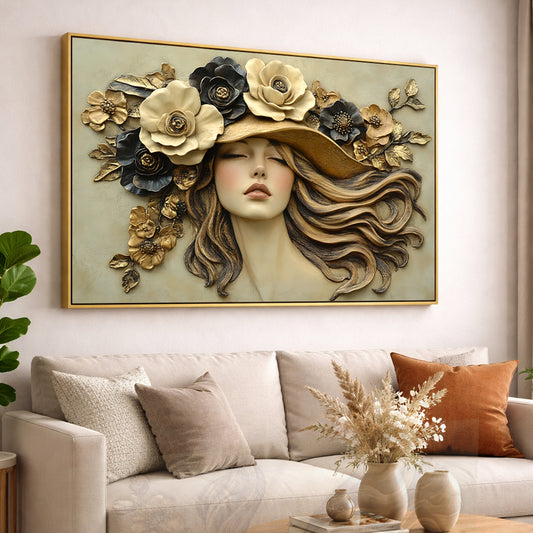 Tableau décoratif florale  -ADMIRABLE-