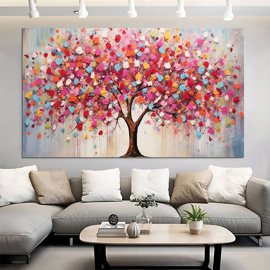 Tableau décoratif florale  - Cadre américain "Émerveillement"