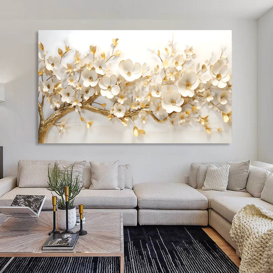 Tableau décoratif florale  -Bloomed PROMO