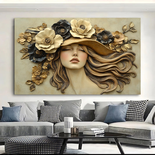 Tableau décoratif florale  -ADMIRABLE-