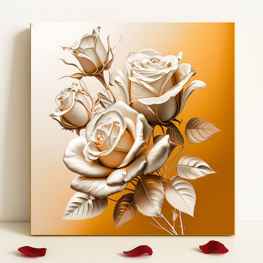 Tableau décoratif florale - Roses - "Sublime"