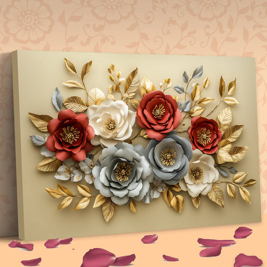 Tableau décoratif florale  -Fascination-