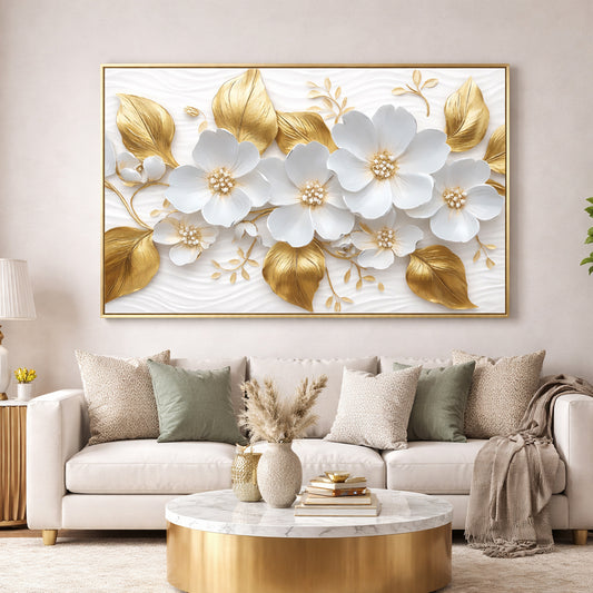 Tableau décoratif florale  - Cadre américain "ADMIRABLE